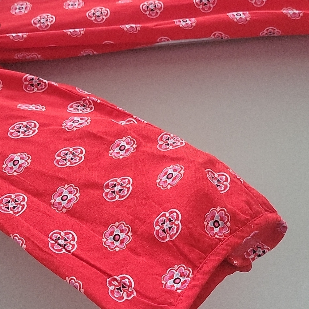 Old Navy Red Medallion Print Shift Dress sz M - Picture 3 of 4